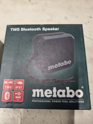 Cassa Bluetooth Metabo TWS IP67