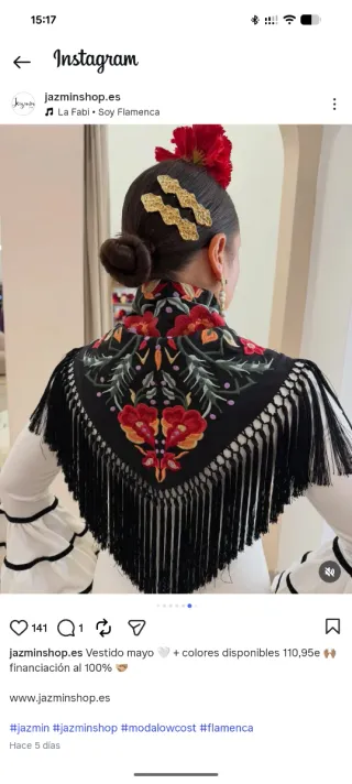 Traje de flamenca blanco TODAS LAS TALLAS