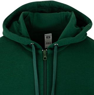 Byron; Felpa unisex con cerniera e cappuccio