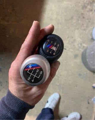 Pomo gris Palanca Cambios BMW M