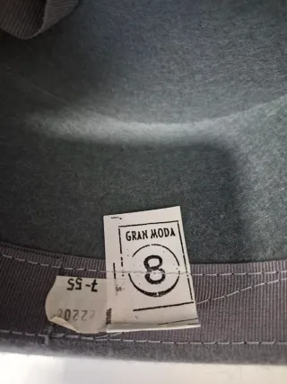 3 bebé, niño y adulto Sombrero Cordobés Gris