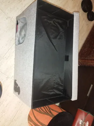 Cama plegable para perros