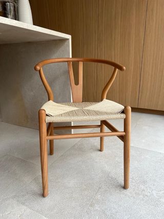 4 Sillas Madera y Cuerda