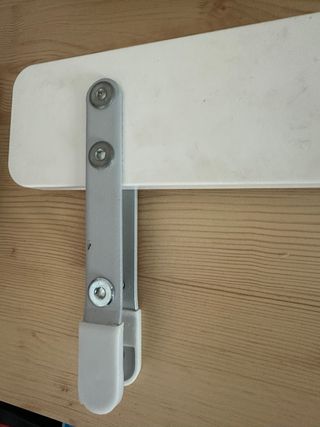 Barandilla de cama blanca