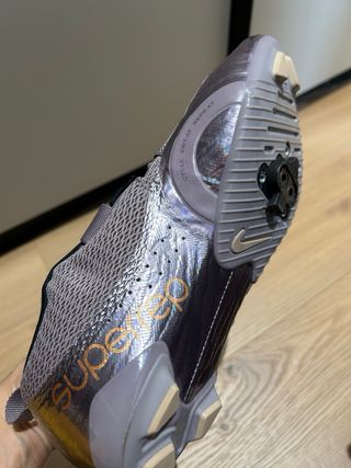 Deportivas Nike Ciclismo Indoor Mujer Morado/Dorad