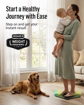 Báscula de baño digital RunStar, báscula de alta precisión