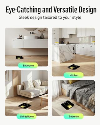 Báscula de baño digital RunStar, báscula de alta precisión