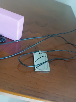 Colgante moderno acero fino