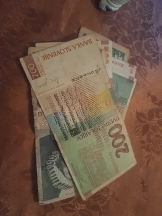 Billete 200 Tolarjev Banka Slovenije