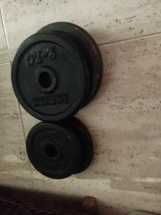 Pesas 2kg y 1kg