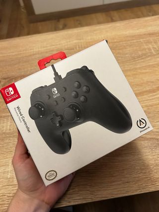 Mando Switch PowerA Cable Negro