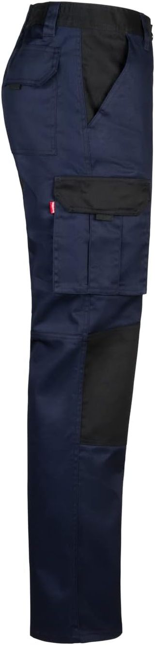 VELILLA 103020B; Pantalone bicolore multitasche