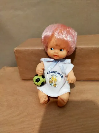 Barriguitas años 80 pelo rosa y rubia