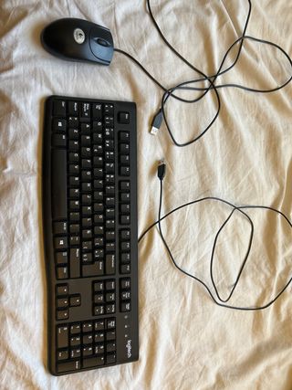 Teclado y Ratón Logitech Negro