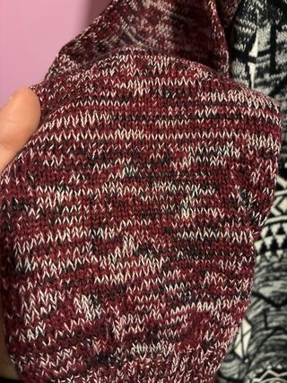 Cárdigan étnico multicolor