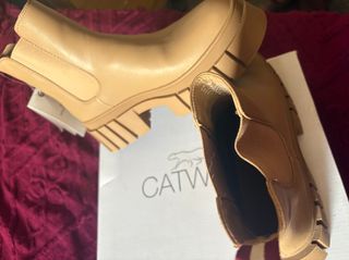 Botas Springfield Talla 39 Beige/Marrón