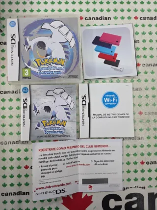 Pokémon Soulsilver Edición Plata Nintendo DS