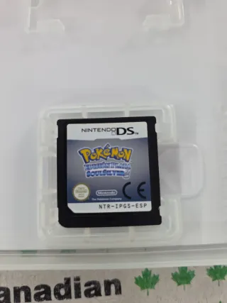 Pokémon Soulsilver Edición Plata Nintendo DS