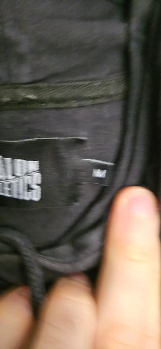 Sudadera Negra Hombre con Logo