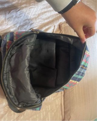 Mochila juvenil estampada