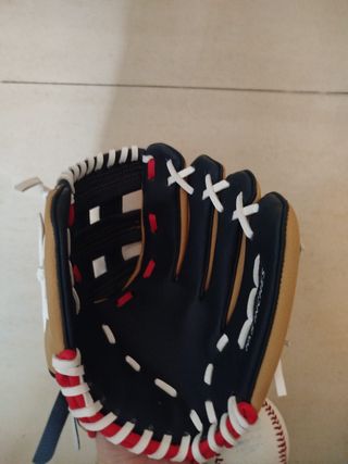 Guante y pelota béisbol Talla XS