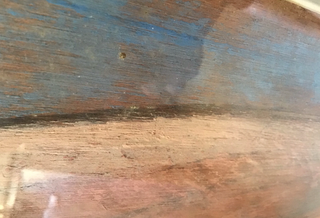 Coppia quadri olio su tavola Piero Leddi