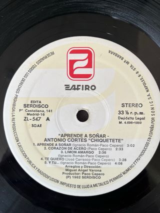 Lote 6 Vinilos: Serrat, Aute, Camilo Sesto y mas..