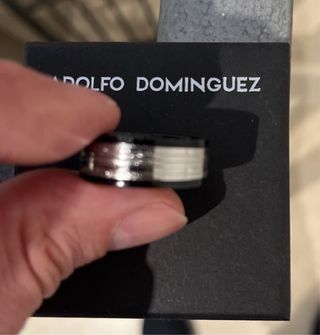 Anillo de Adolfo Domínguez original en muy buen es