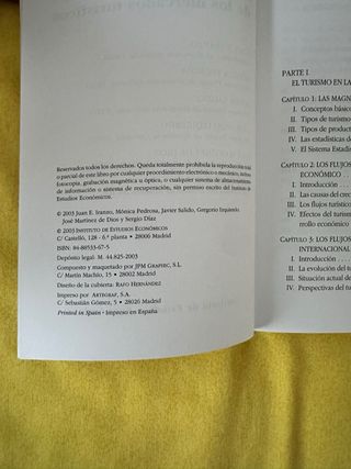 La estructura económica de los mercados turísticos
