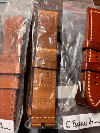 Correas de reloj Panerai distintos colores y medid