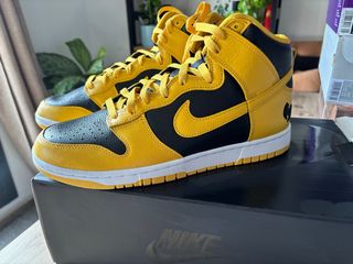 Nike Dunk Hi Retro Prm Amarillo/Negro