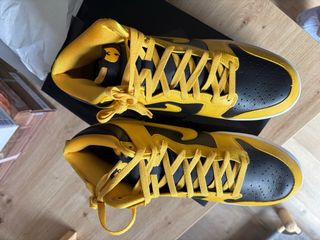 Nike Dunk Hi Retro Prm Amarillo/Negro