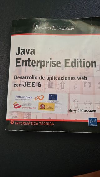 Java Enterprise Edition. Desarrollo de aplicacione