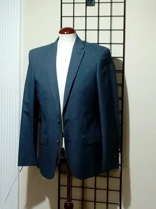 Blazer hombre rayas Talla 50 con etiqueta