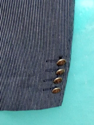 Blazer hombre rayas Talla 50 con etiqueta