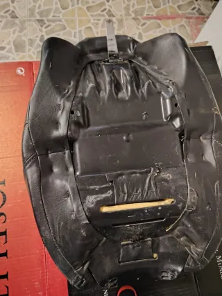 Asiento Doble montado en Harley Road King 2006