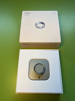 Oura Ring 4 Talla 12 Plata