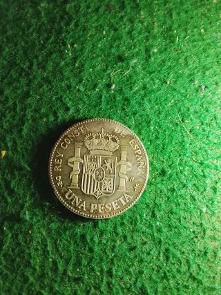 Moneda Plata Alfonso XII 1882