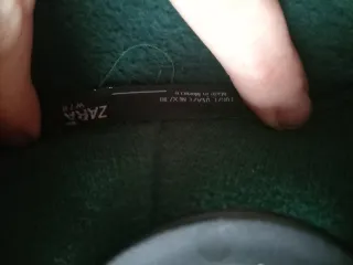 Sudadera Zara cuello alto afelpada Talla Única