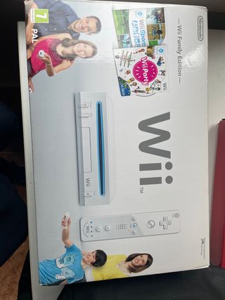 Nintendo Wii Family Edition Blanca sin mandos
