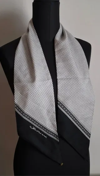 Foulard Fiorini vintage pois
