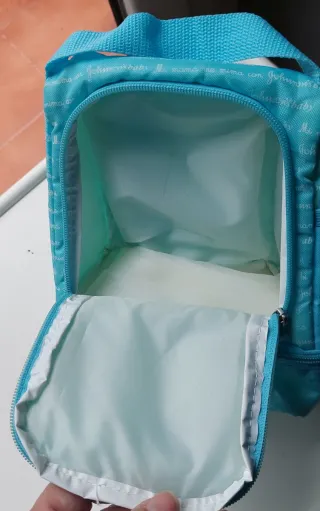 Mochila Johnson's Baby azul