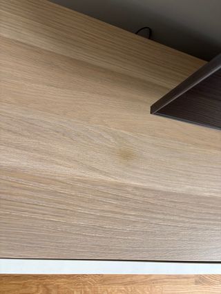 Mueble TV BESTÅ IKEA Efecto Roble Tinte Blanco