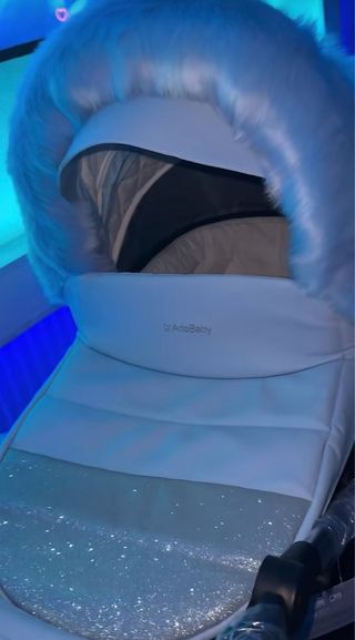 Carro azul Bebé semi nuevo!