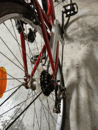 Bicicleta Paseo City 40 Roja