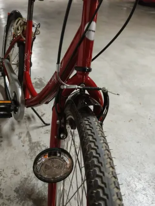 Bicicleta Paseo City 40 Roja