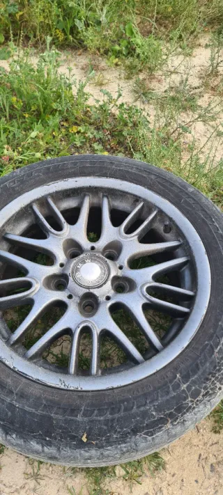 4 llantas BMW E46 5x120 neumáticos para cambiar
