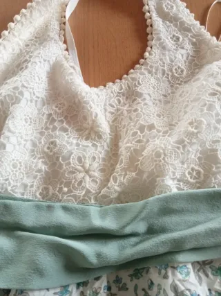 Top donna pizzo floreale taglia 44