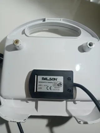 Sandwichera Palson Blanca