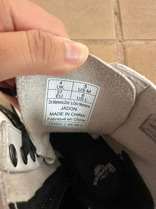 Botas Dr. Martens Quad Retro Jadon Blancas